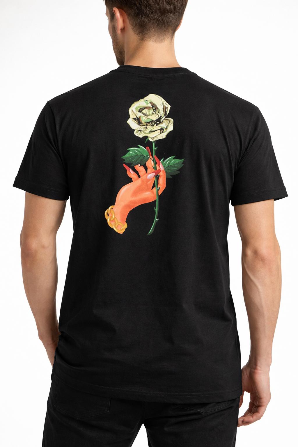 T-shirt "Love is Blind" Noir