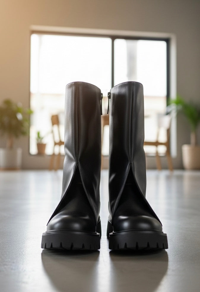 Bottes Montantes Style "Gaiter" – Marque Dame Rose