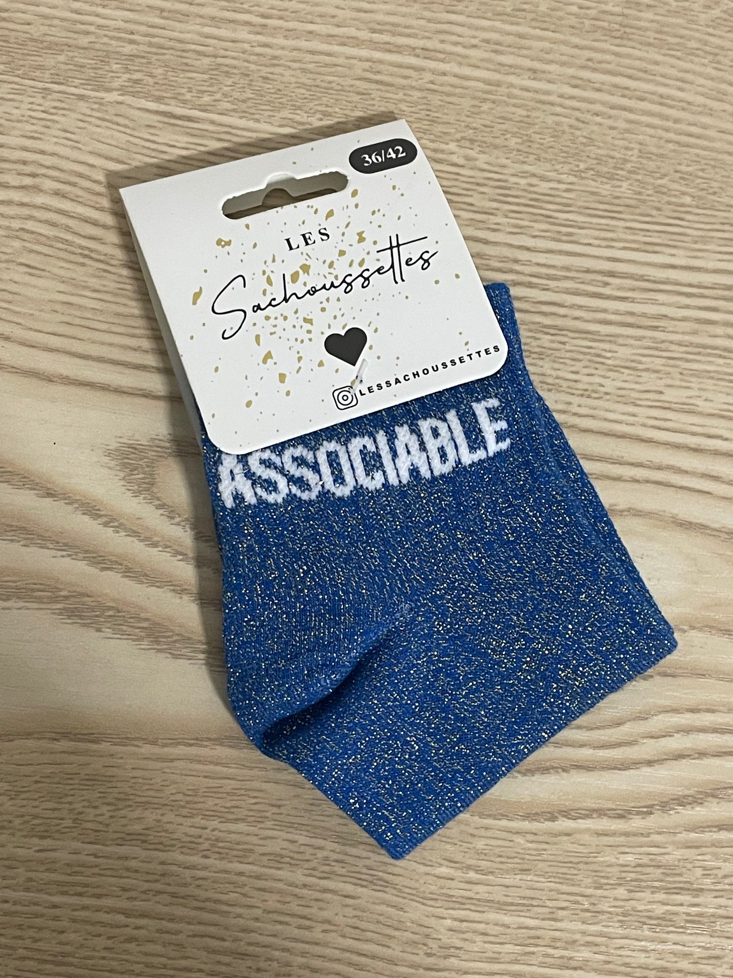 Les Sachoussettes – Modèle "Associable" 36-42