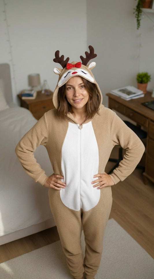 Combinaison Pyjama "Renne" – Douceur & Cosy