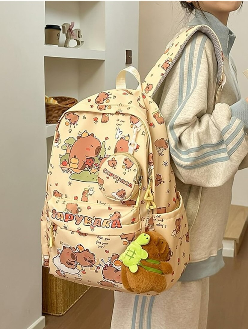 Pack Sac à Dos + Accessoires Capybara
