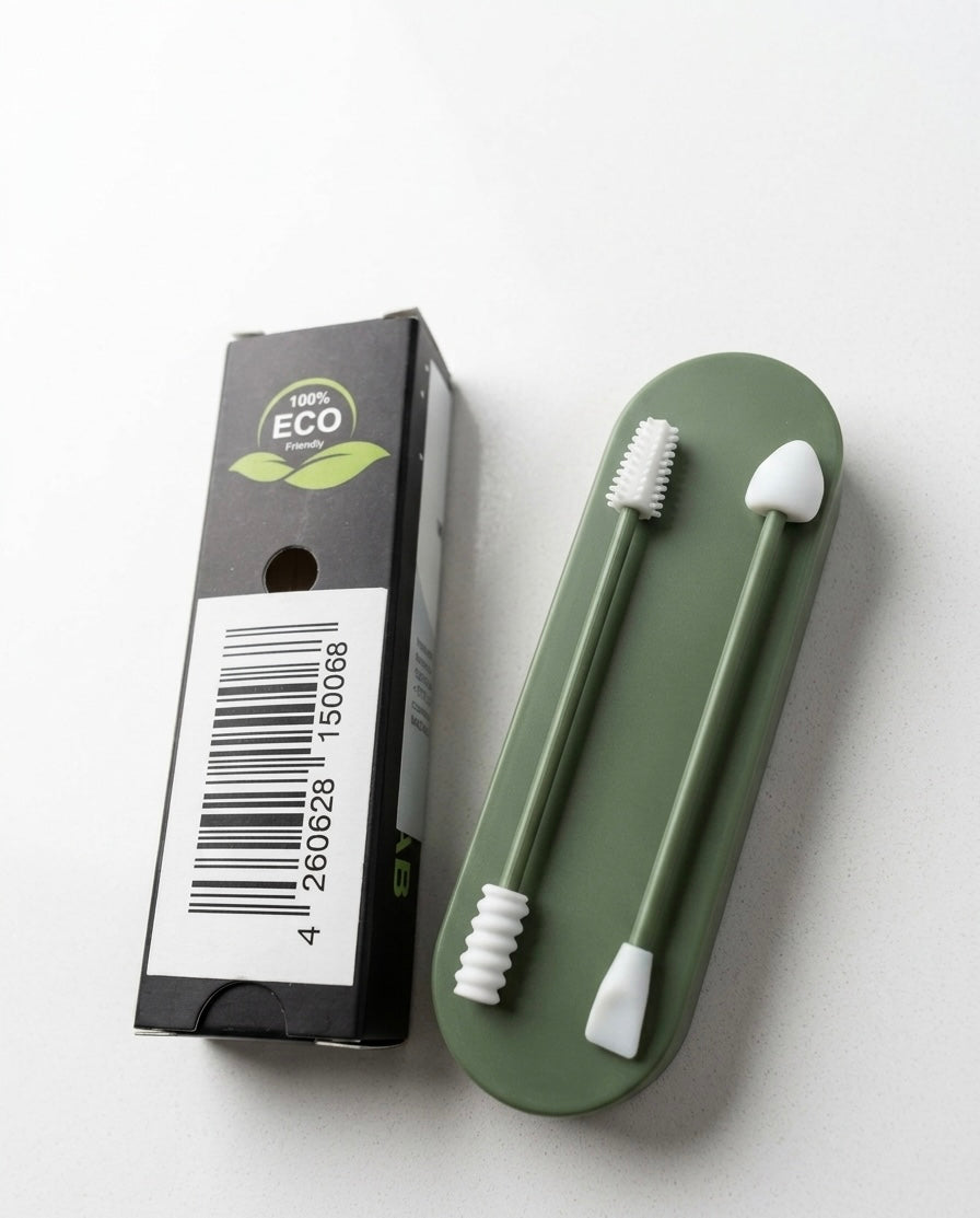 Kit de Cotons-Tiges Réutilisables – L'Alternative 100% Éco-Friendly