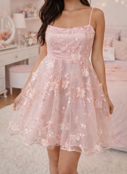 Robe "Blush Floral" à Appliques 3D Windsor