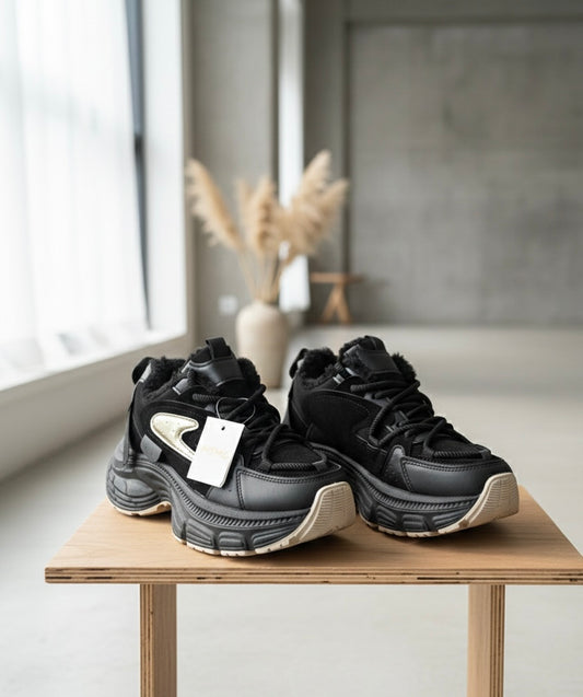 Baskets Chunky MSMG Doublure Fourrée