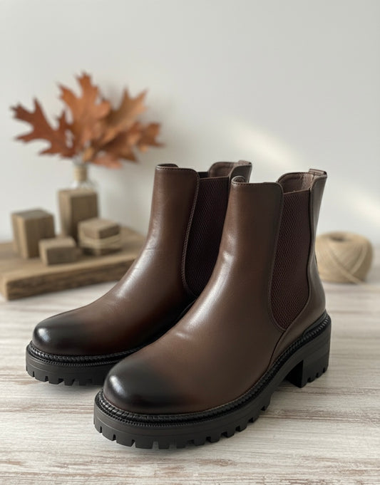 Bottines Chelsea à Semelles Crantées