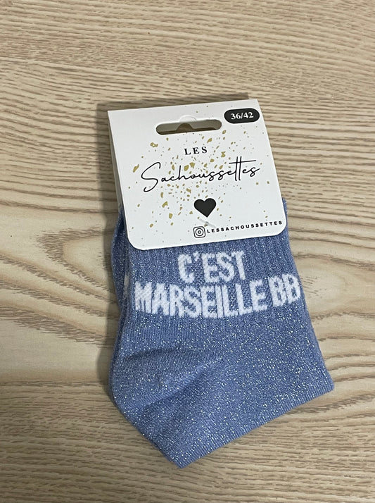 Les Sachoussettes – Modèle "C'est Marseille BB" 36-42