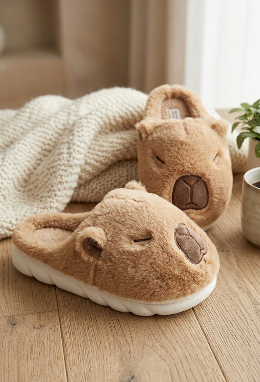 Chaussons Capybara Ultra-Doux