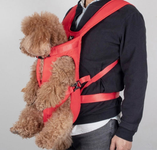 Sac à Dos de Transport "Liberté & Confort" pour Chiens et Chats Noir - Taille XL