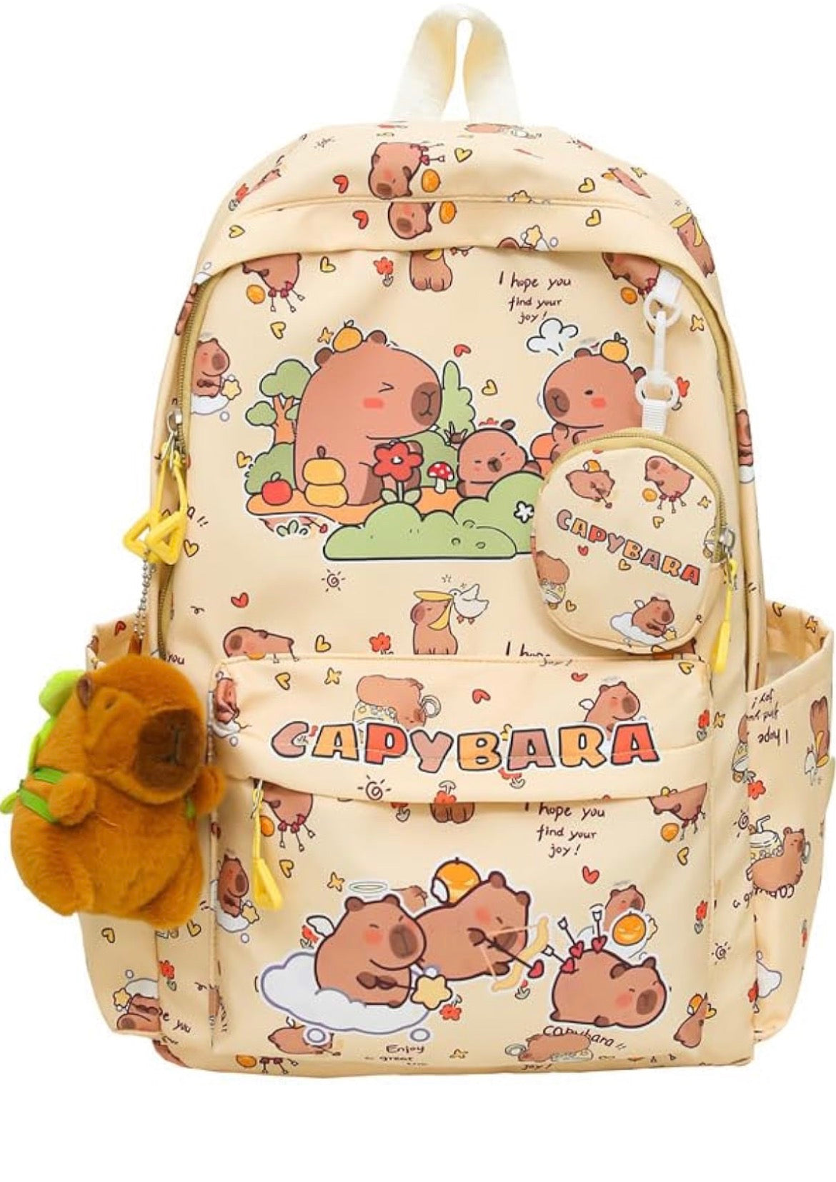 Pack Sac à Dos + Accessoires Capybara