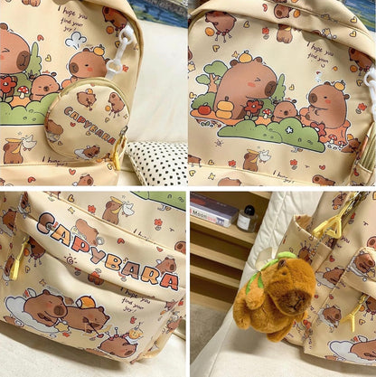 Pack Sac à Dos + Accessoires Capybara