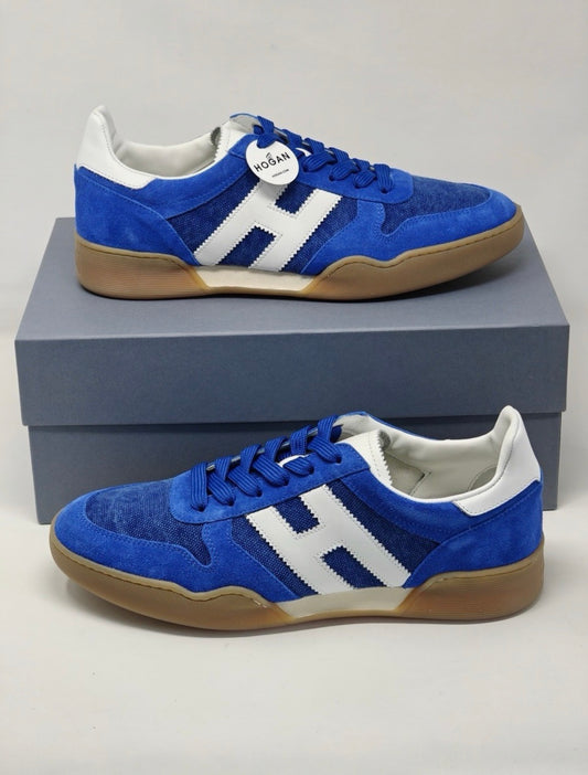 Hogan Allacciato - Sneakers Luxe en Daim Bleu - (Pointure 6.5 / 41)