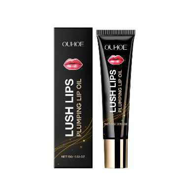 Gloss Repulpant "Lush Lips" - OUHOE - Effet Volume & Hydratation