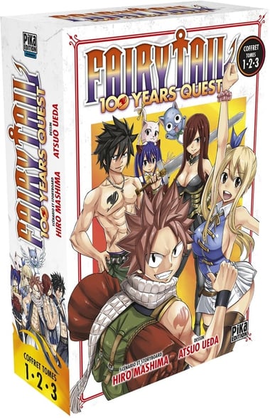Coffret Manga Fairy Tail 100 Years Quest - Tomes 1, 2 & 3