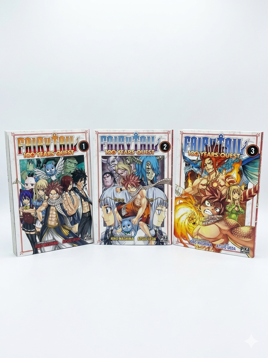 Coffret Manga Fairy Tail 100 Years Quest - Tomes 1, 2 & 3