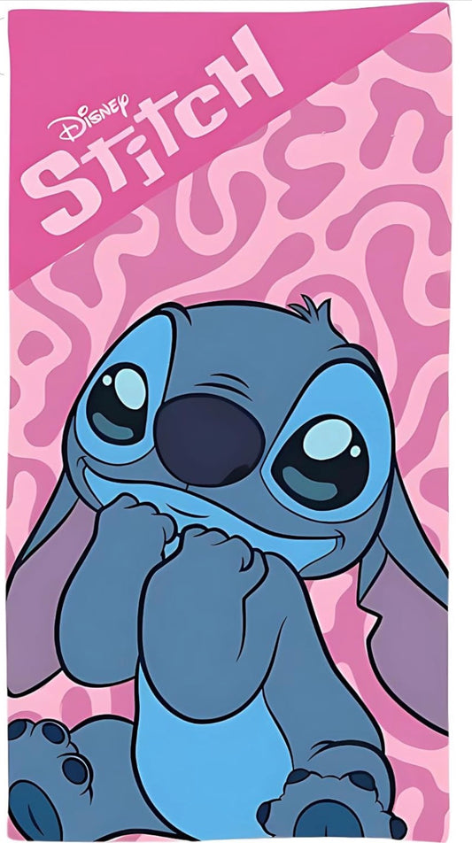 Serviette de plage Disney Stitch – 70 × 140 cm