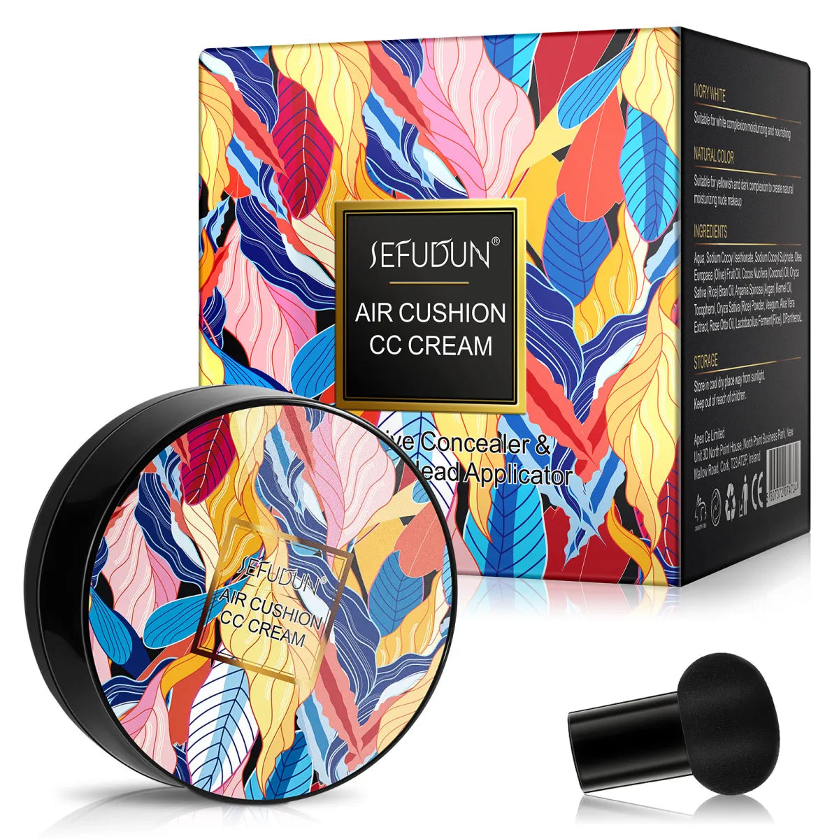Sefudun – CC Crème Air Cushion (Soin & Teint Parfait)