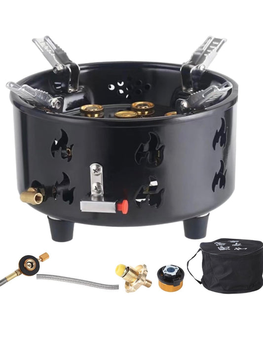 Réchaud de Camping "Sept Étoiles" Haute Puissance (21800W)