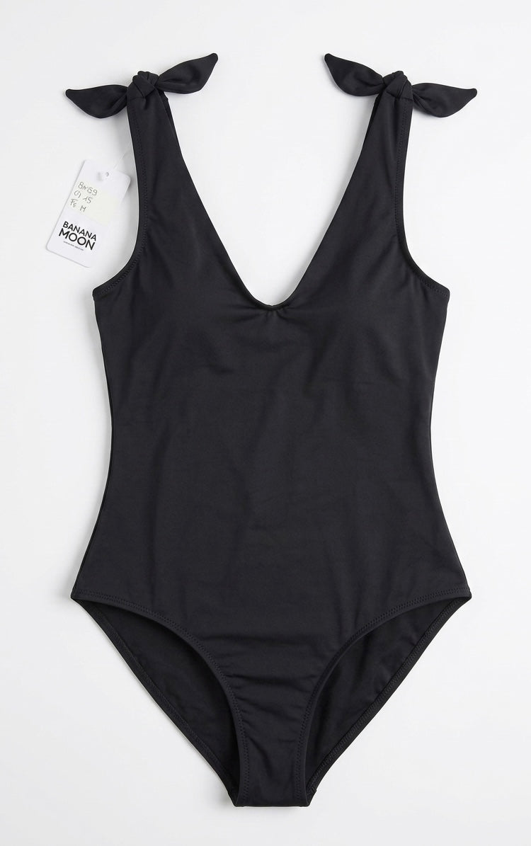 Maillot de Bain 1 Pièce Banana Moon – Modèle Cahuita – Noir