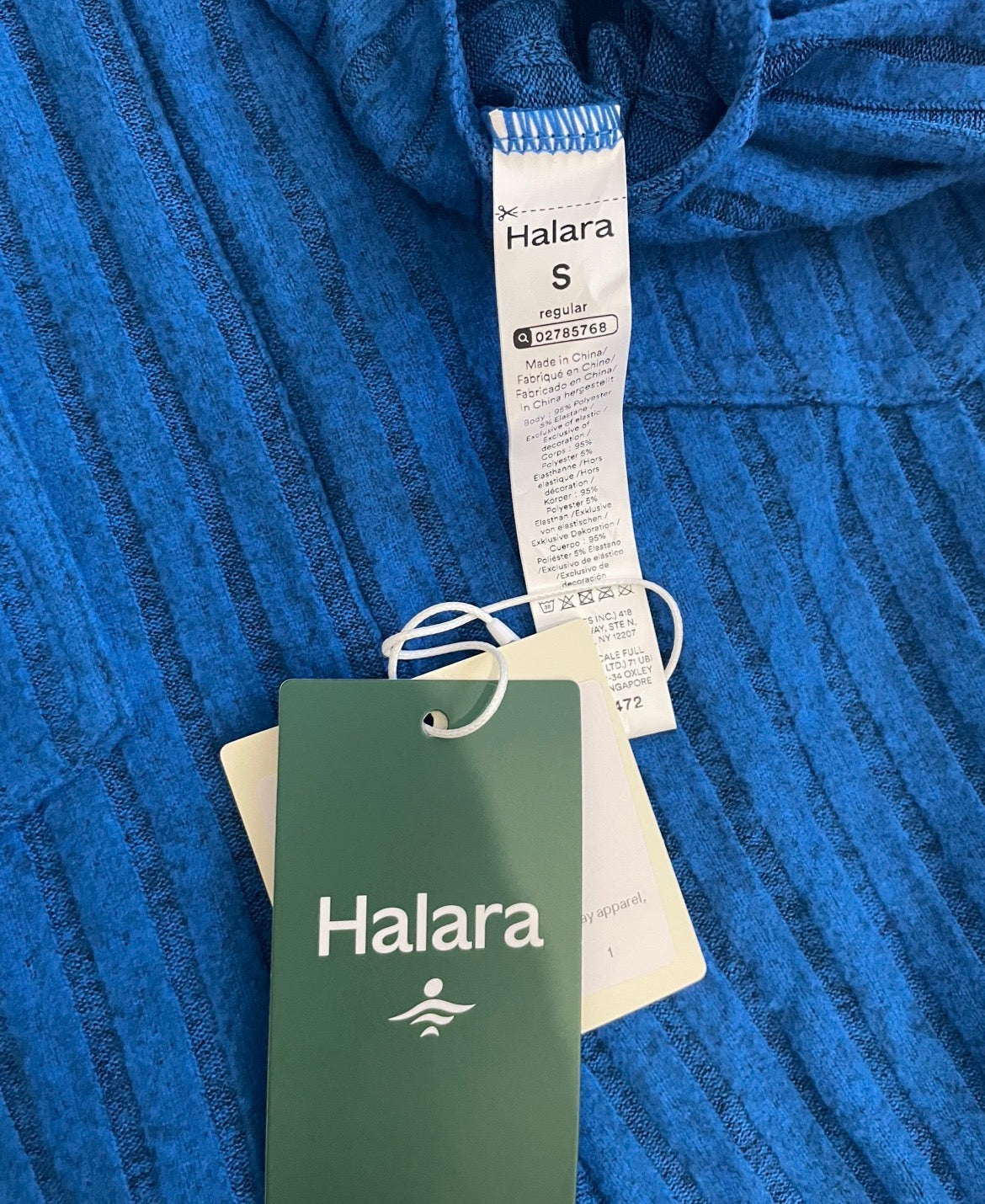 Salopette Large en Maille Côtelée – Halara