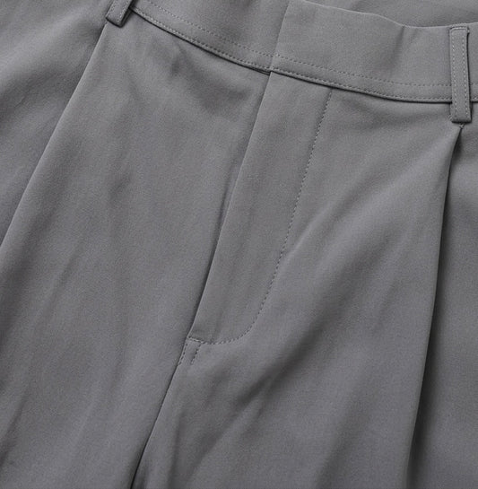 Pantalon Flare Fluide HALARA – Gris Anthracite