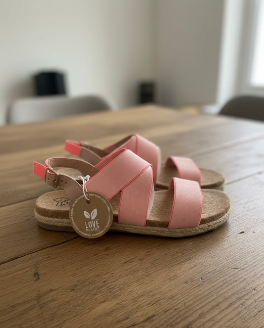 Sandales plates de style "espadrille" Love Our Planet