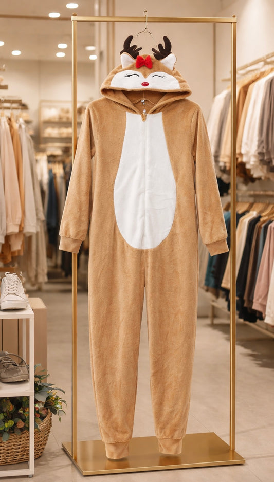 Combinaison Pyjama "Renne" – Douceur & Cosy