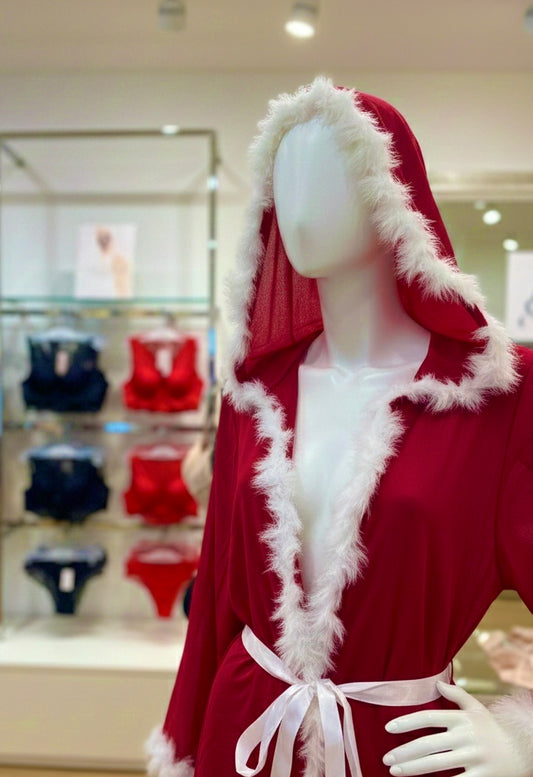 Robe de Chambre a Capuche "Mère Noël" - 38/40
