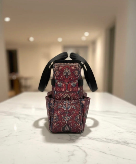 Sac Organisateur Multipoches – Motif Oriental / Tapis Persan