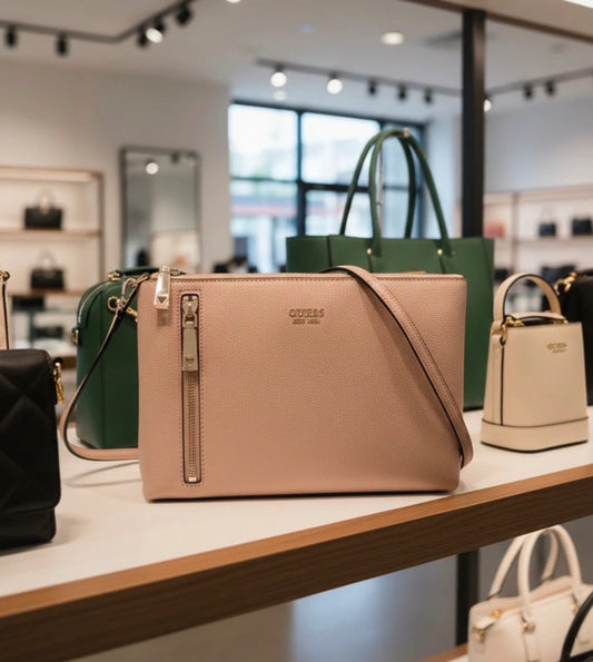 Sac à Bandoulière GUESS – Rose Poudré