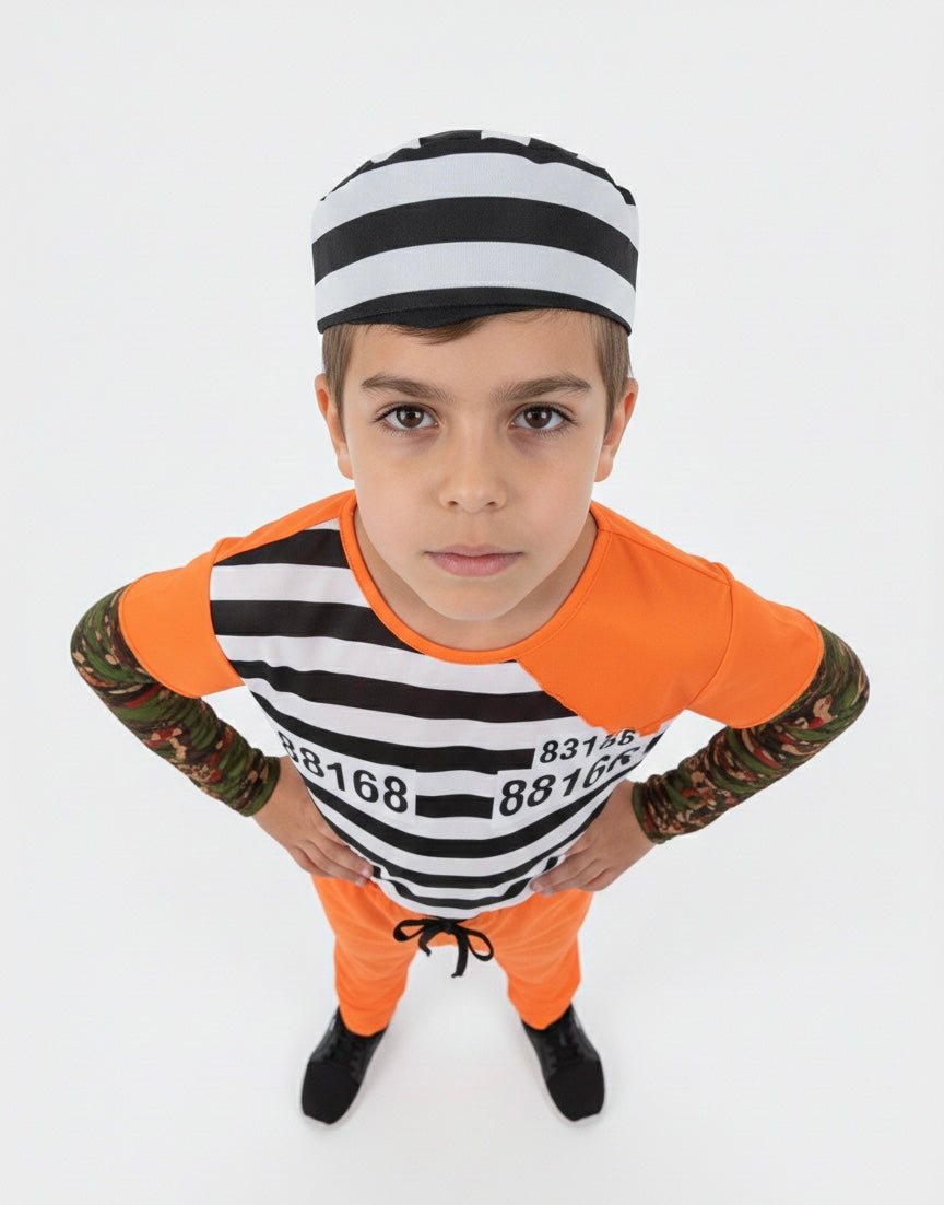 Déguisement Prisonnier Américain "Orange is the New Black"
