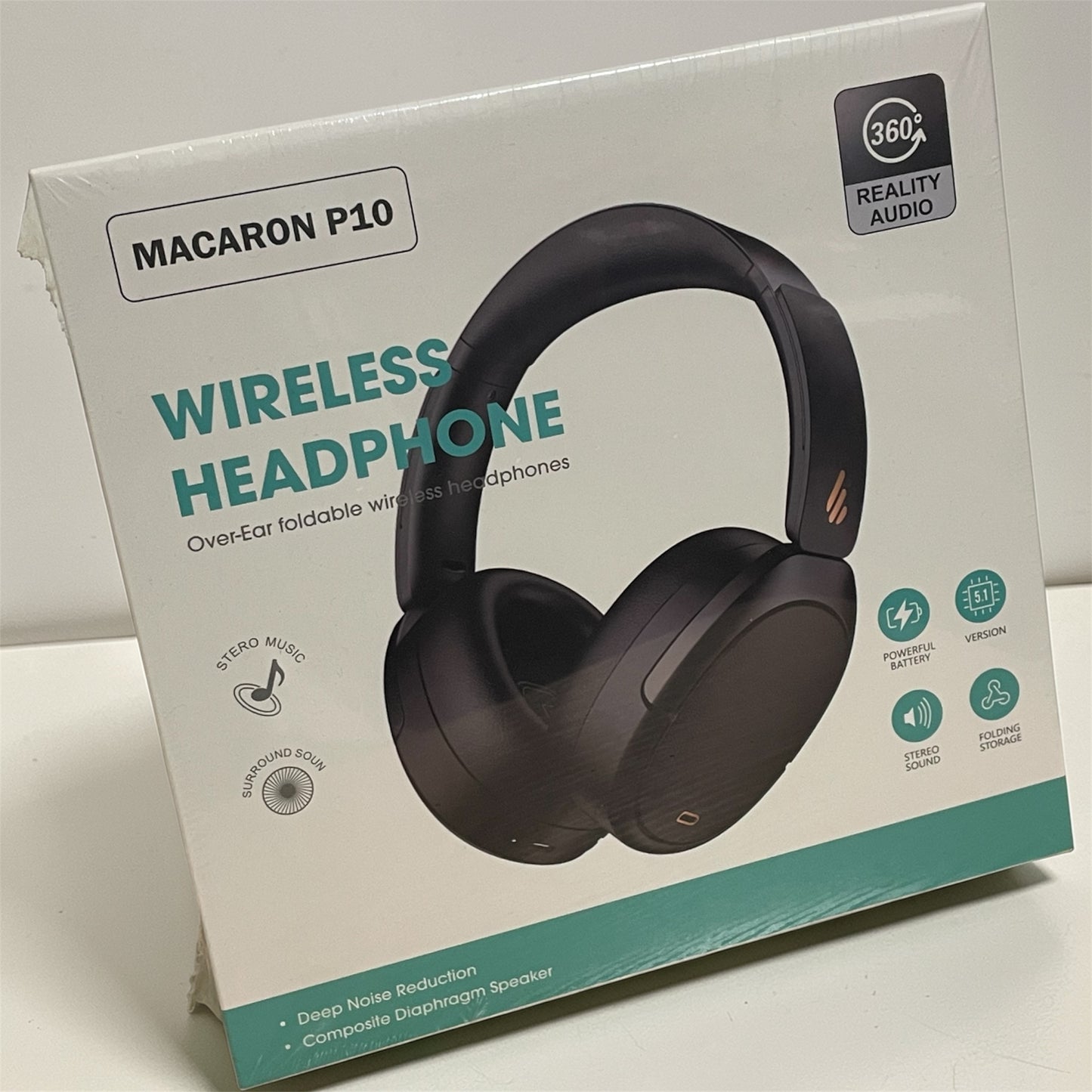 Casque Sans Fil – Immersion Sonore 360° et Confort Absolu